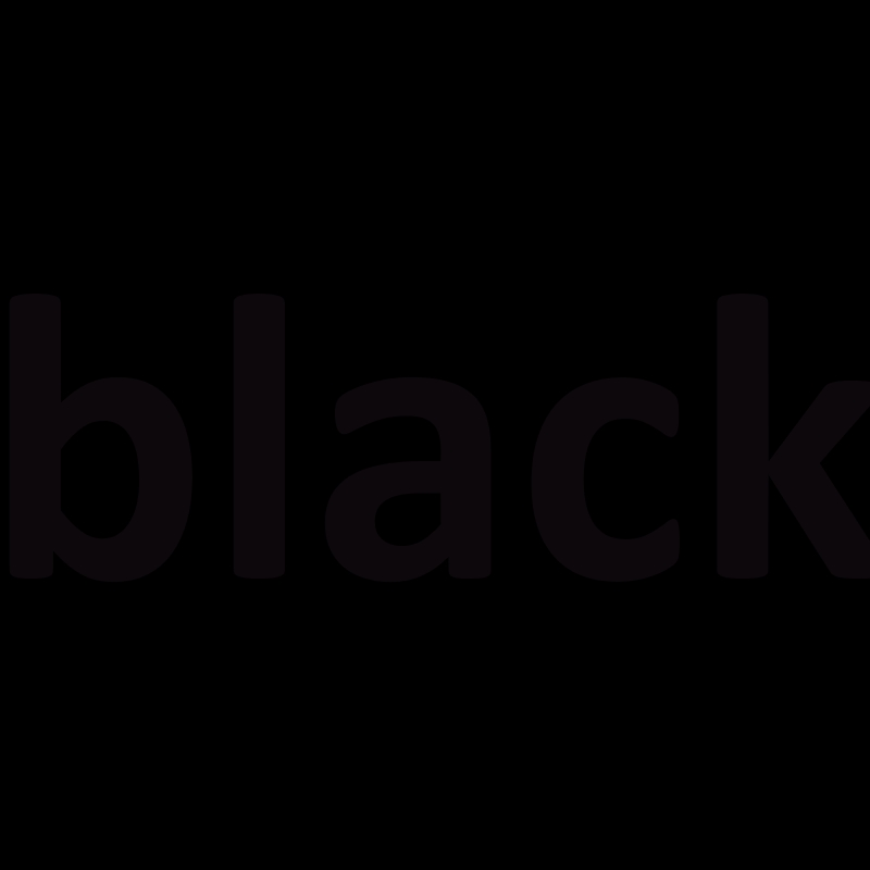 black square for black as concept